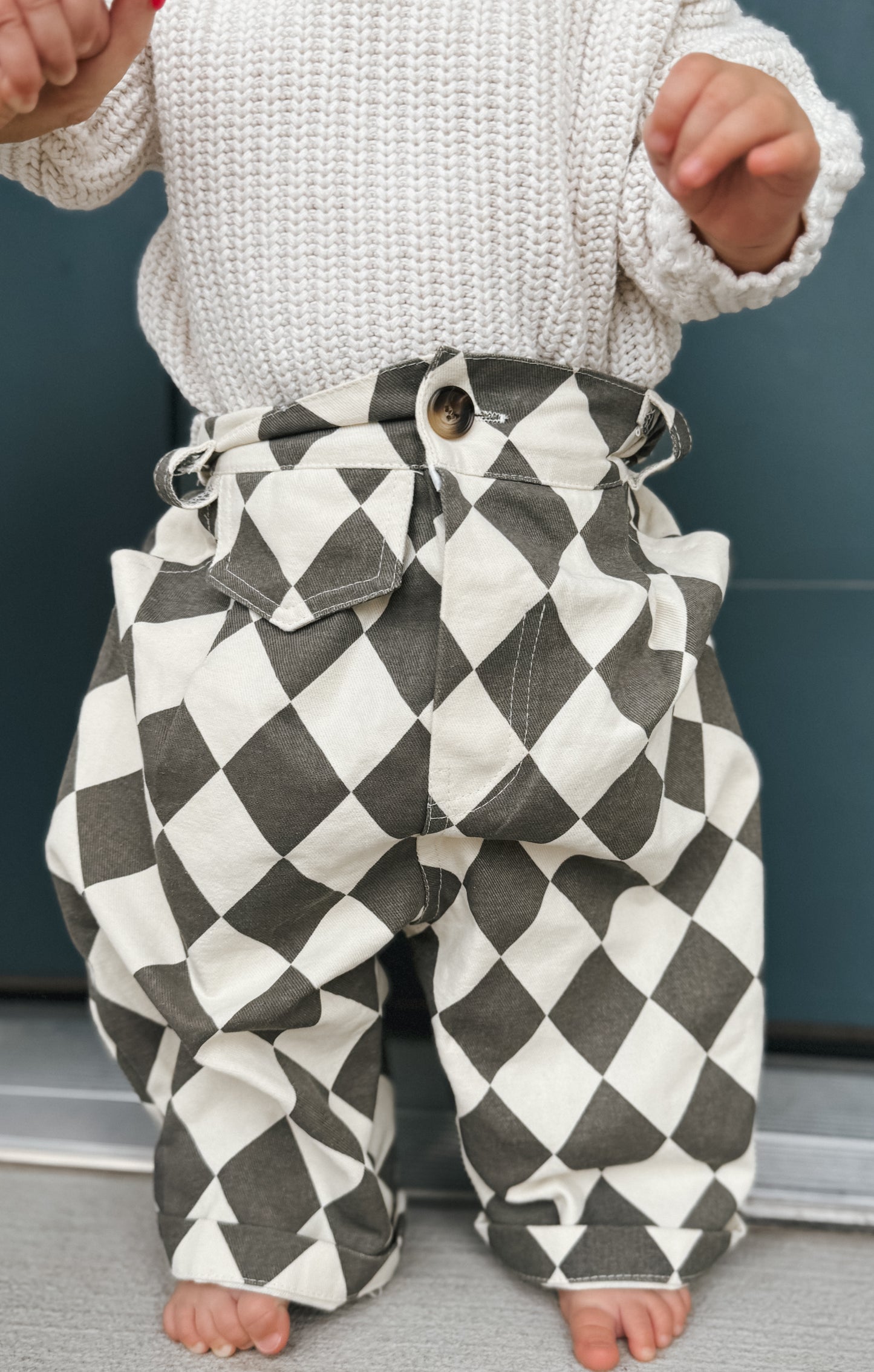 Rebel Denim Wide Leg Pants