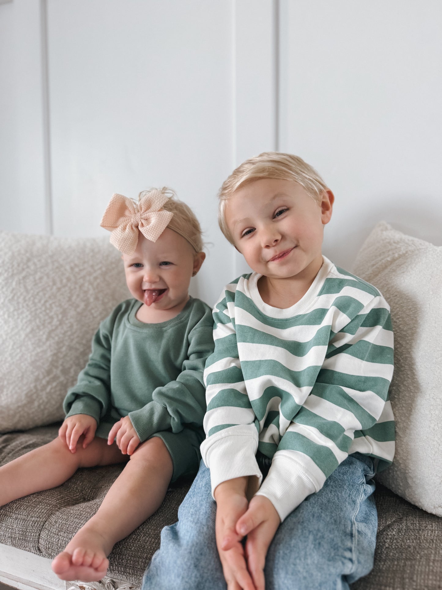 Classic Striped Sweatshirt