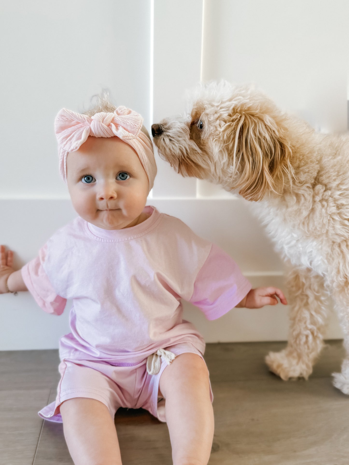 Color Block Set | Purple & Pink