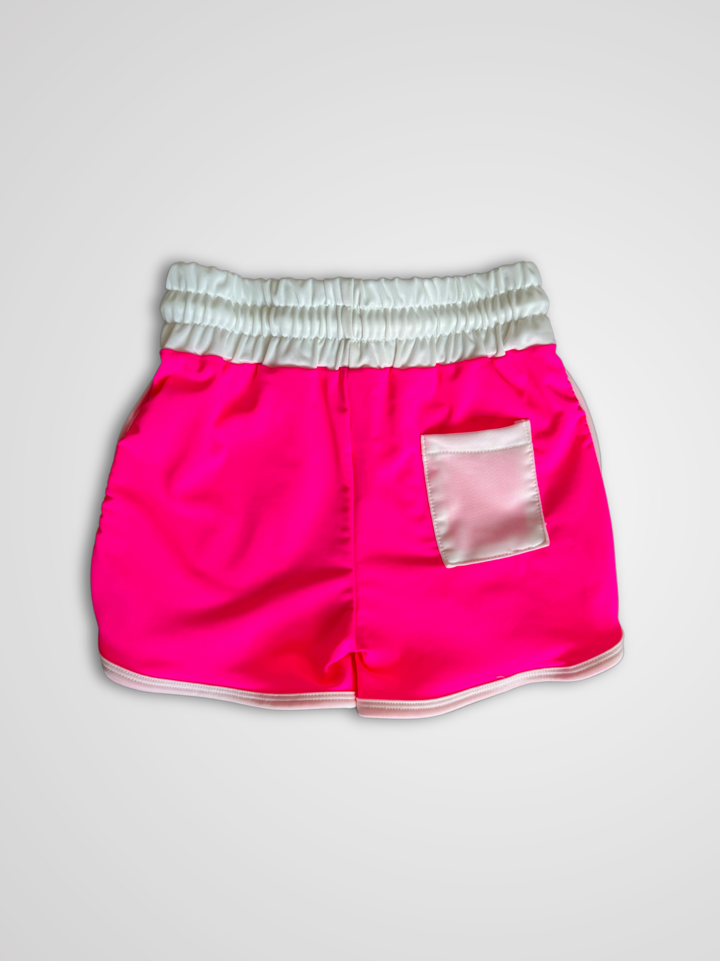 PINK SWIM SHORTS