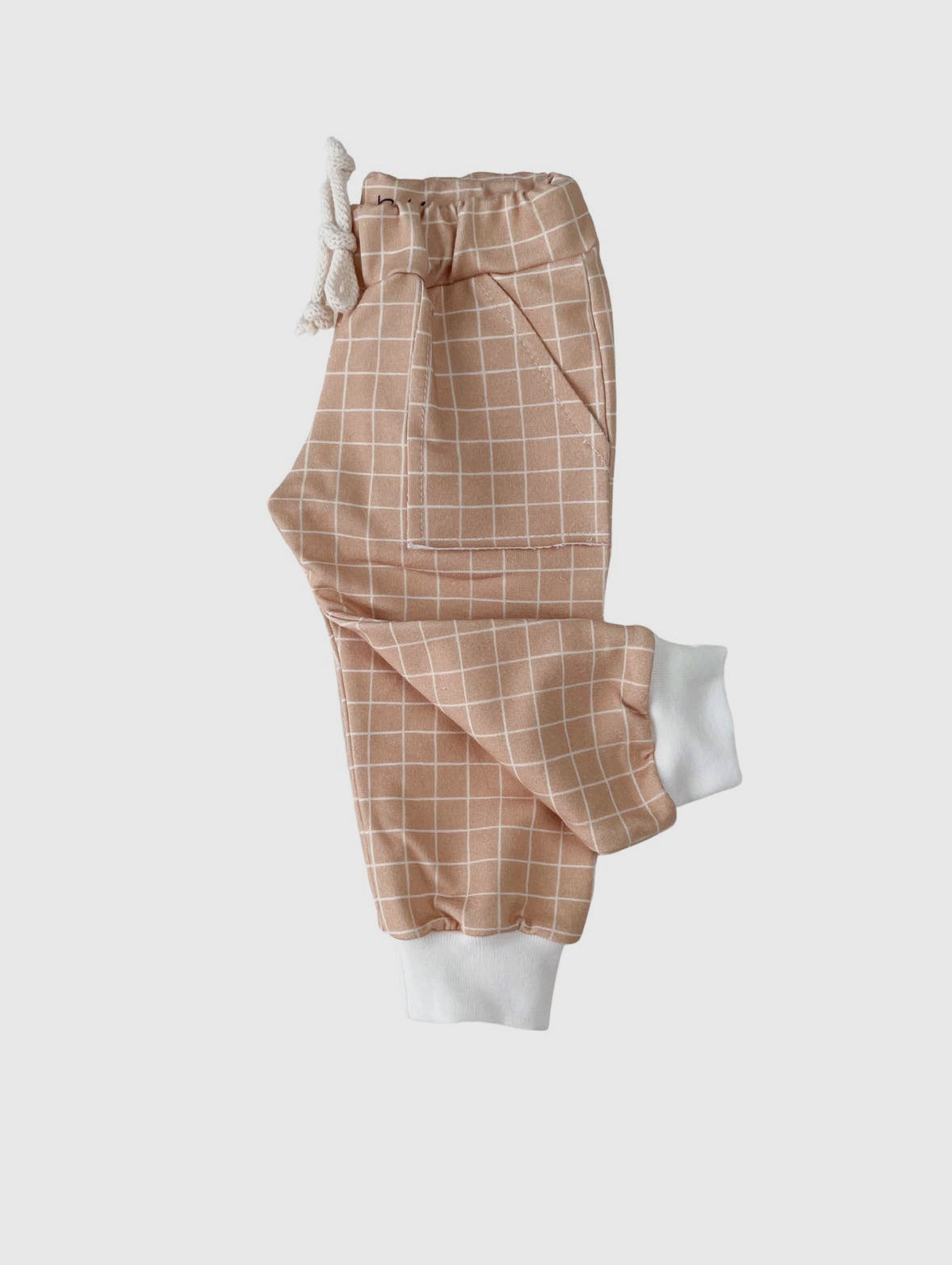Caramel Grid Pants