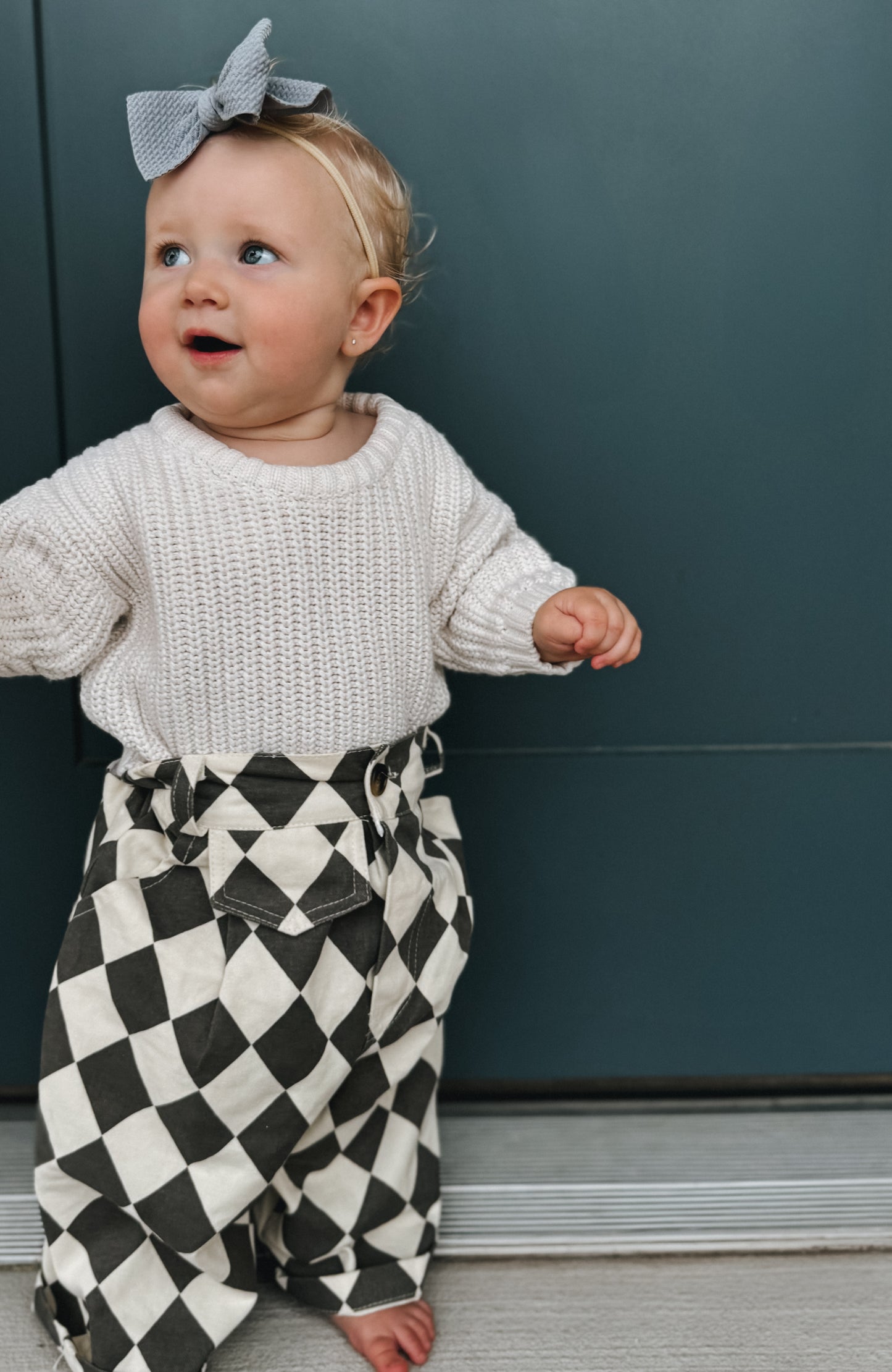 Rebel Denim Wide Leg Pants