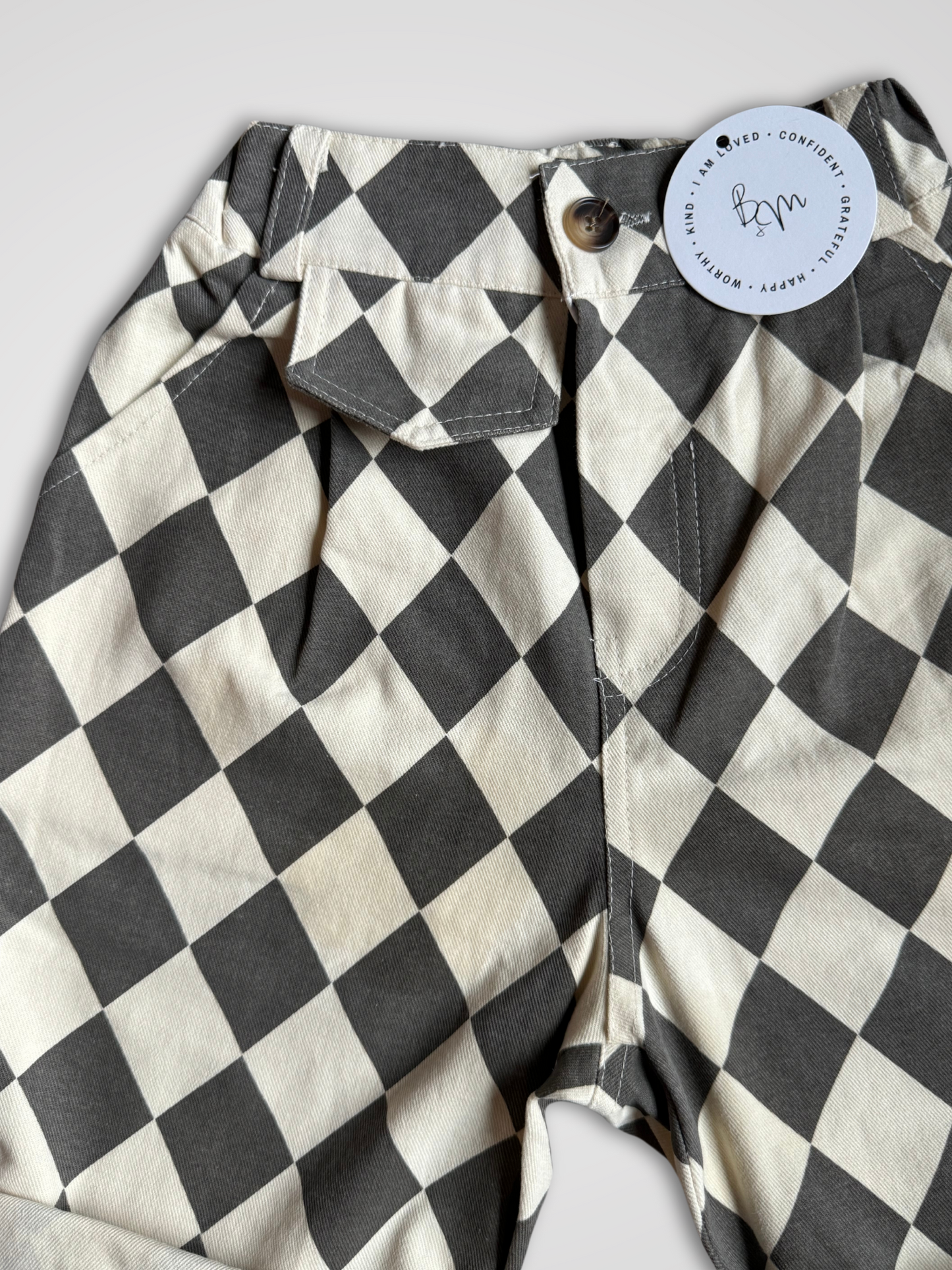 Rebel Denim Wide Leg Pants