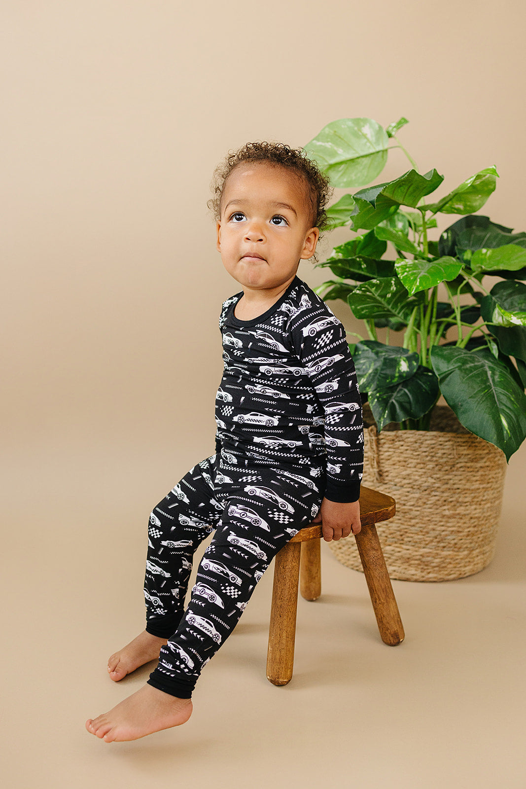 Bamboo Two Piece Set | Race Cars