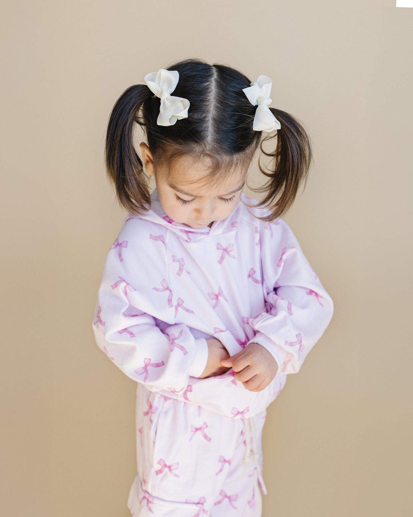 Cargo Jogger Set | Pink Bows