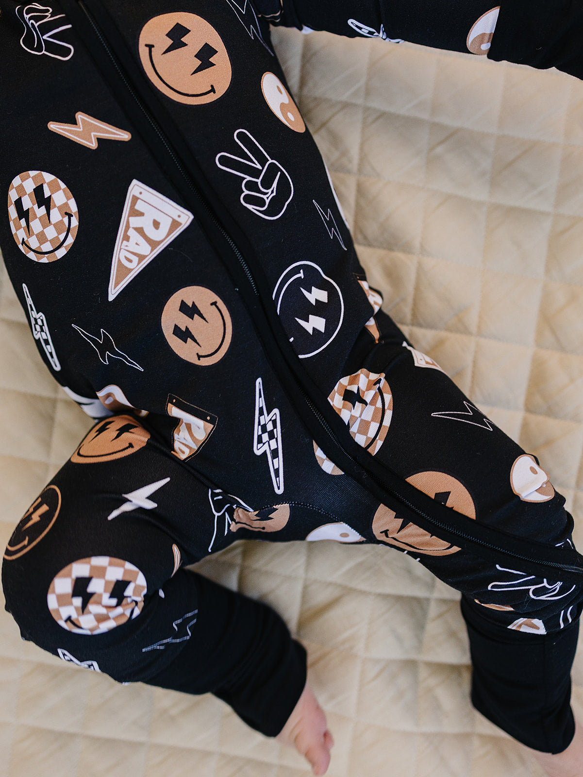 Bamboo Zip Romper | Rad Vibes