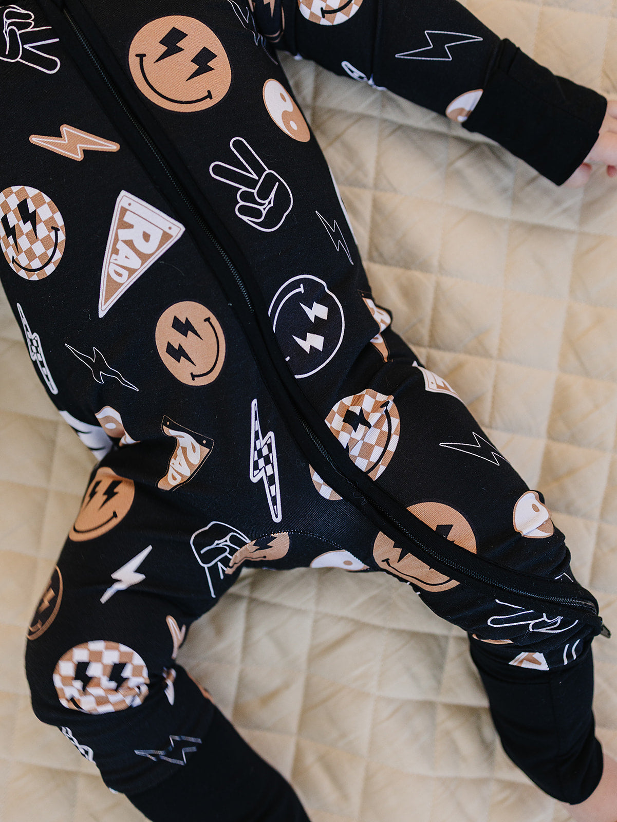 Bamboo Zip Romper | Rad Vibes