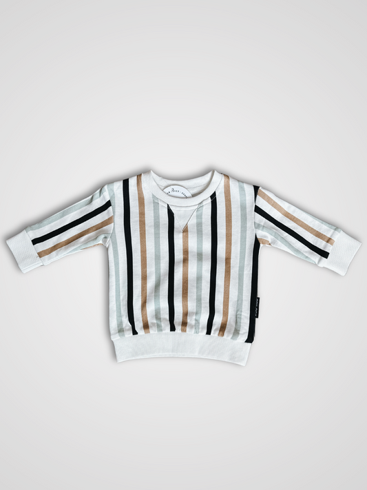 Autumn Striped Pullover