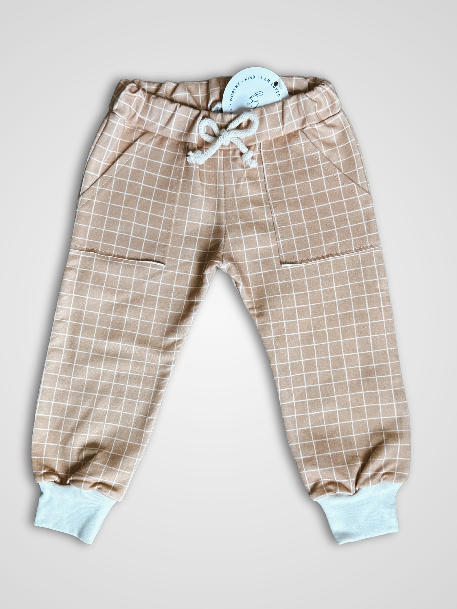 Caramel Grid Pants – Shop Bubs & Mo