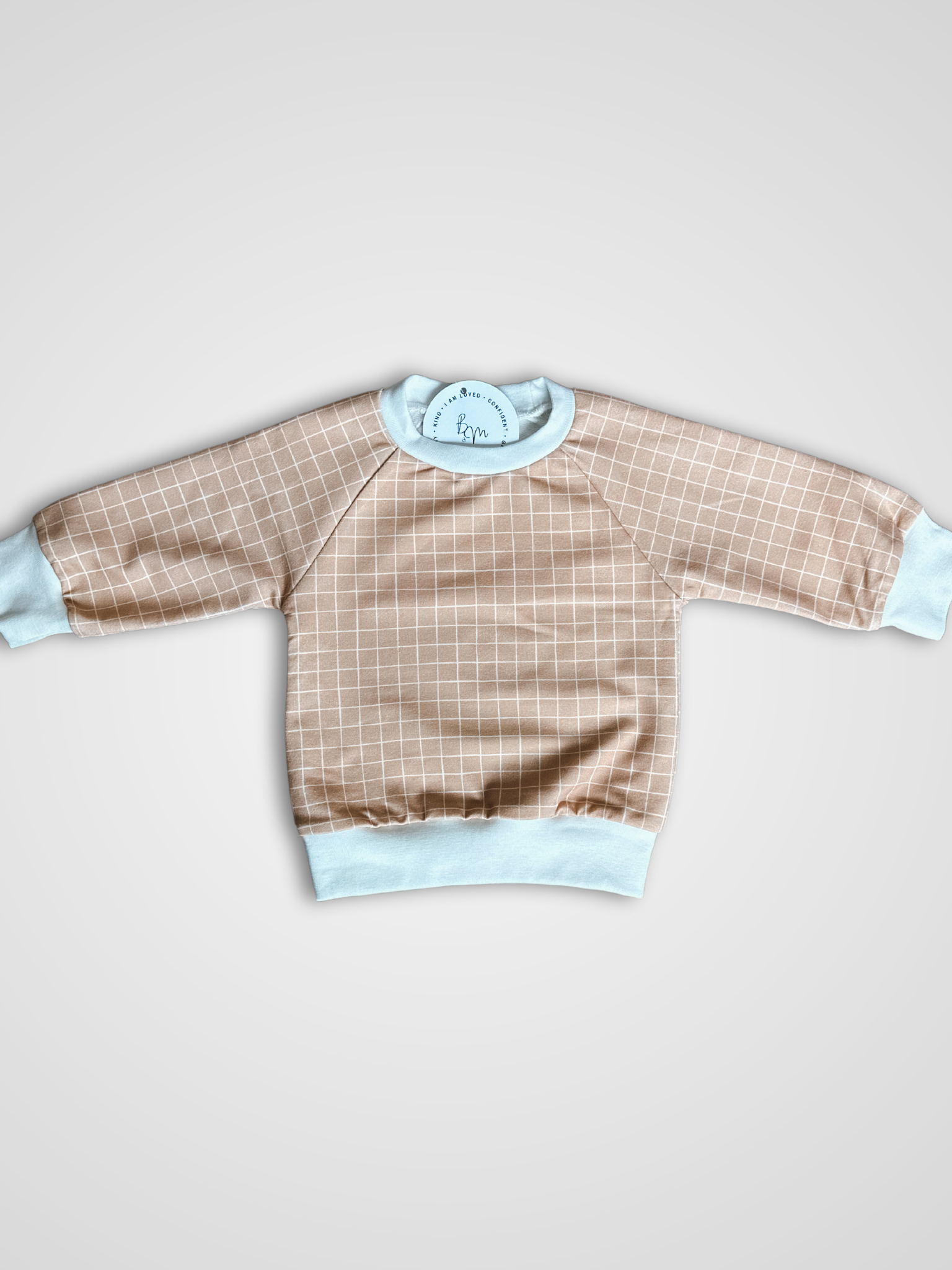 Caramel Grid Pullover – Shop Bubs & Mo