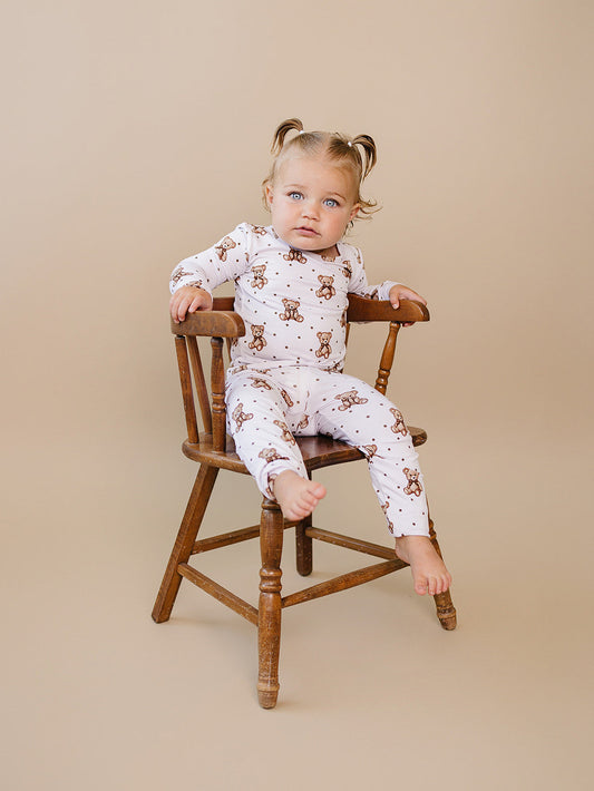 Bamboo Two Piece Set | Cute Bear