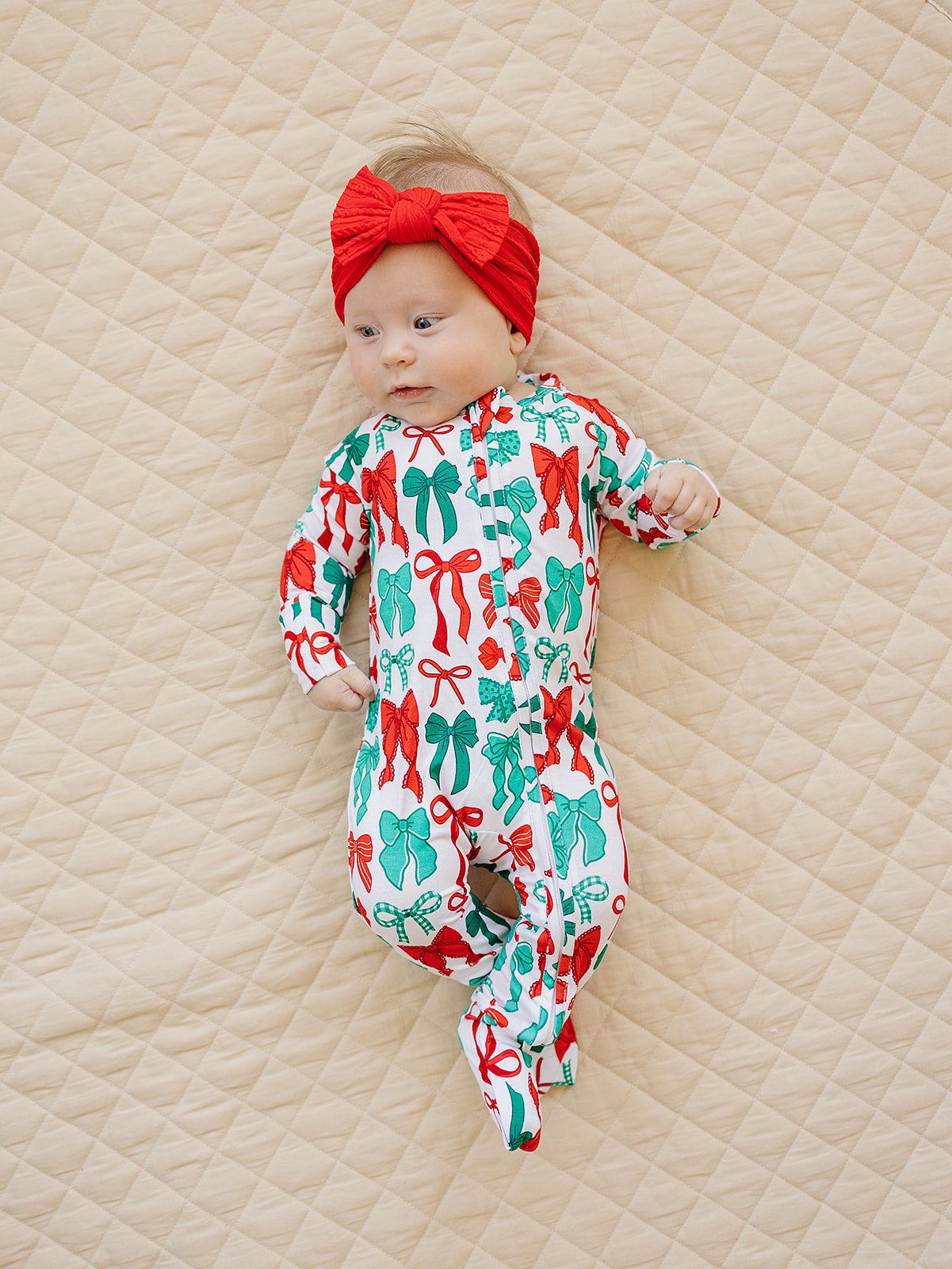Bamboo Zip Romper | Merry Bows