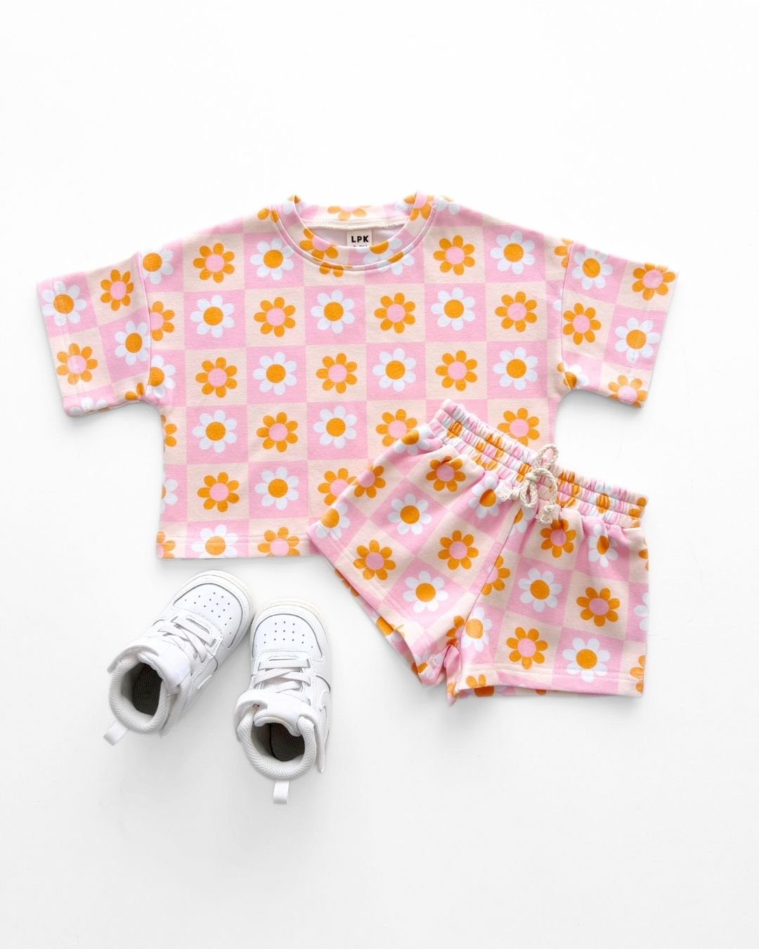 Shorts Set | Retro Daisy